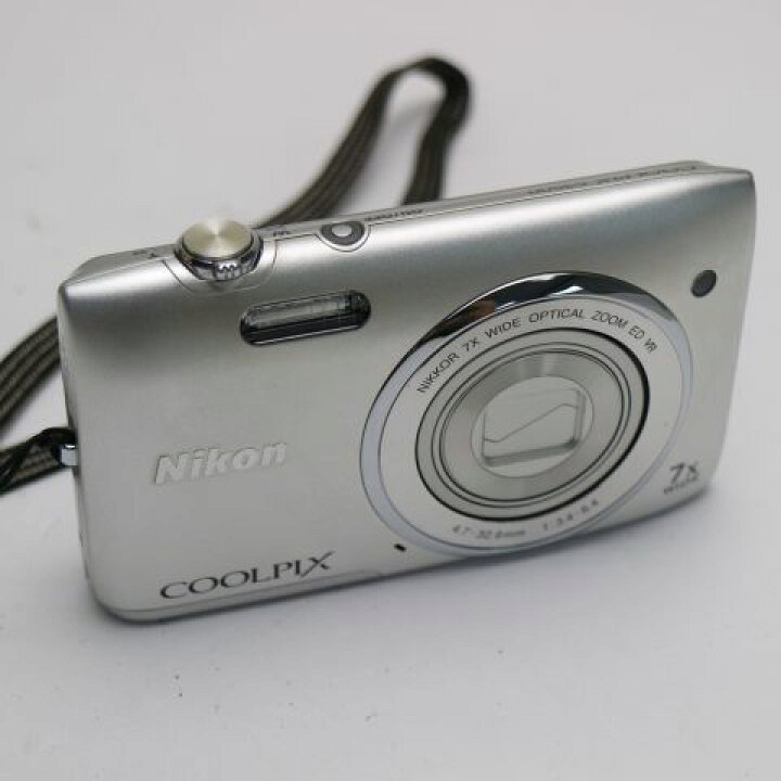 楽天市場】【中古】 超美品 COOLPIX S3500 クリスタルシルバー 安心 