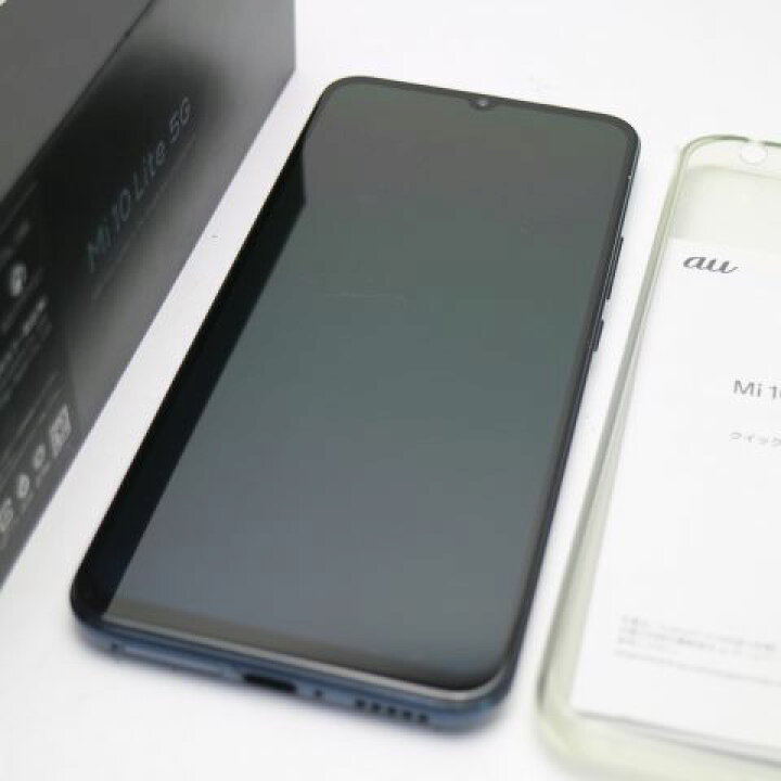 楽天市場】【中古】美品 XIG01 Mi 10 Lite 5G コズミックグレー スマホ 