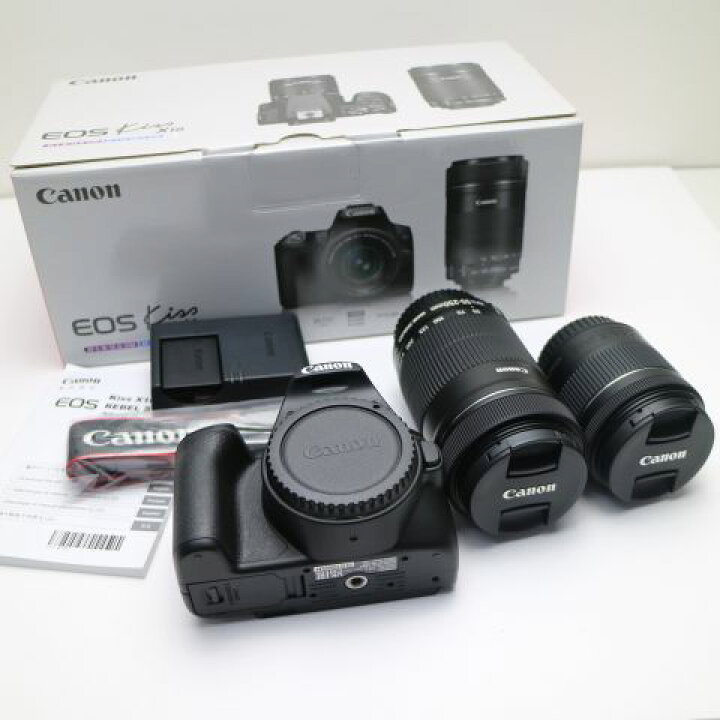 楽天市場】【中古】 新品同様 EOS Kiss X10 ダブルズームキット 