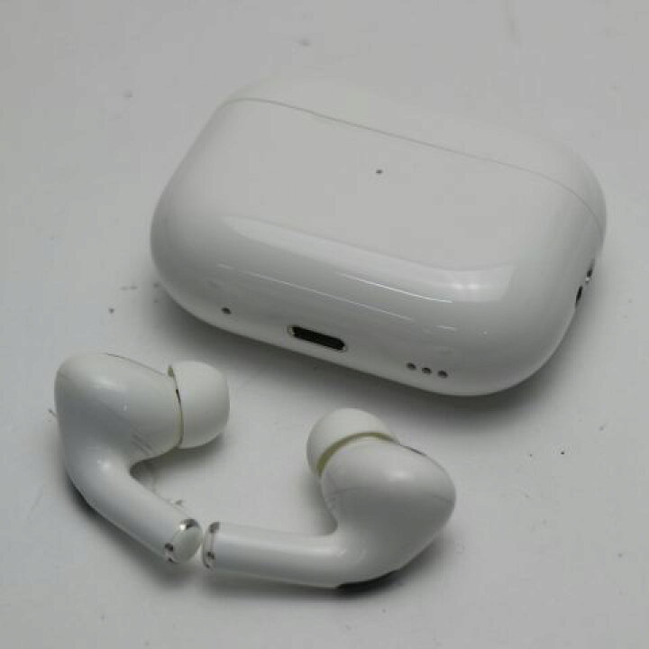 楽天市場】【中古】美品 AirPods Pro 第2世代 ホワイト Apple イヤホン 