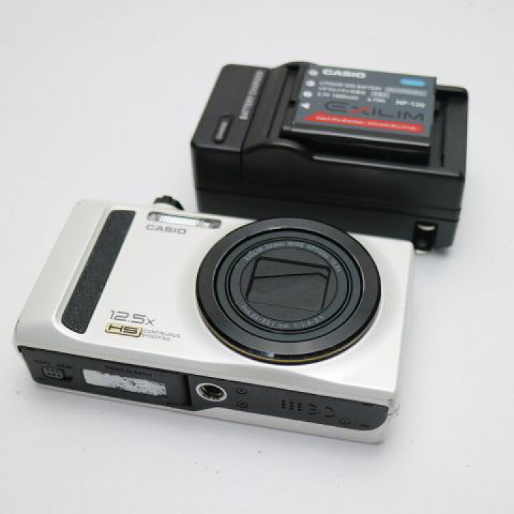 楽天市場】【中古】 美品 EX-ZR100 ホワイト 安心保証 即日発送 CASIO 