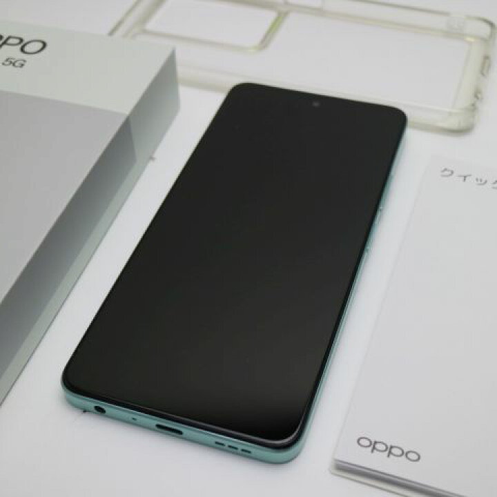 楽天市場】【中古】新品同様 SIMフリー OPPO A79 5G グローグリーン 