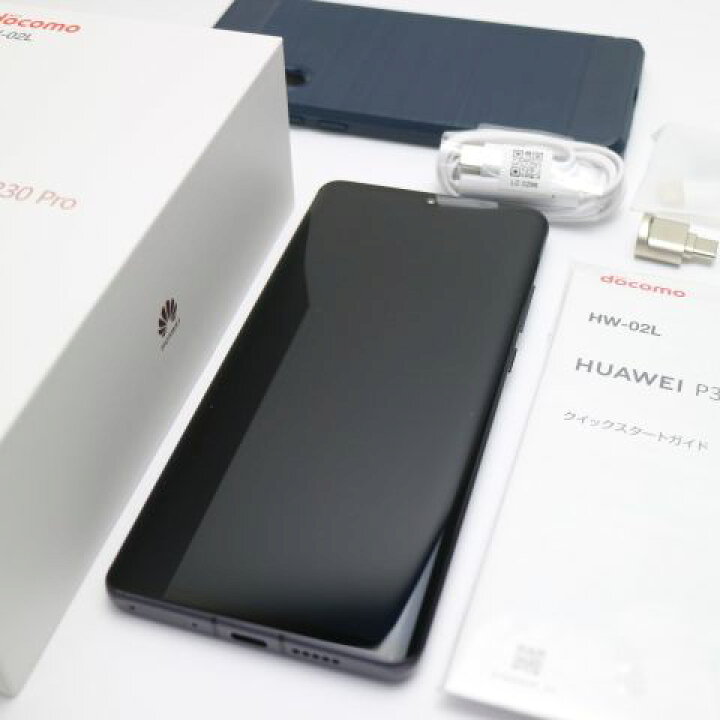 楽天市場】【中古】 超美品 HW-02L HUAWEI P30 Pro ブラック スマホ 