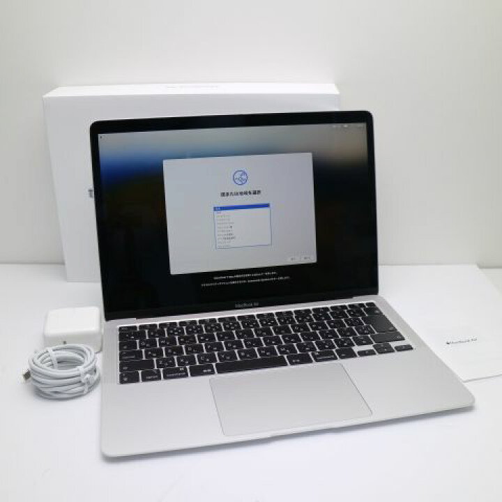 楽天市場】【中古】 美品 MacBook Air 2020 13インチ Core i3 8GB SSD 
