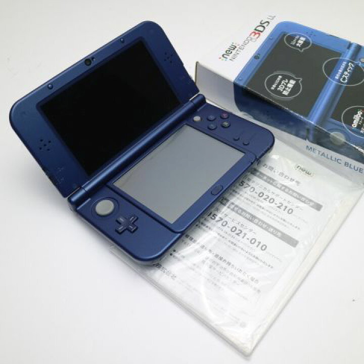 楽天市場】【中古】 超美品 Newニンテンドー3DS LL メタリックブルー 