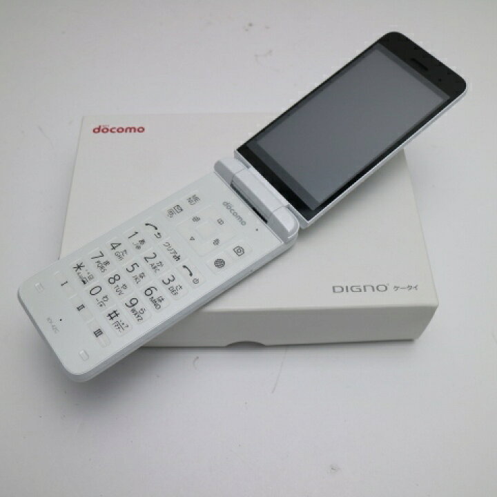 楽天市場】【新品未使用】 KY-42C DIGNO ケータイ ホワイト DoCoMo 