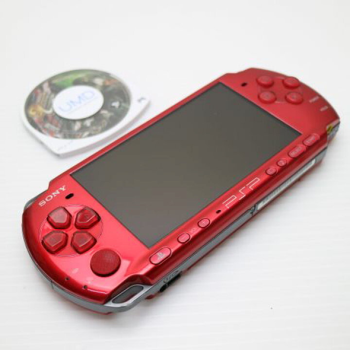楽天市場】【中古】 美品 PSP-3000 ラディアント・レッド 安心保証 