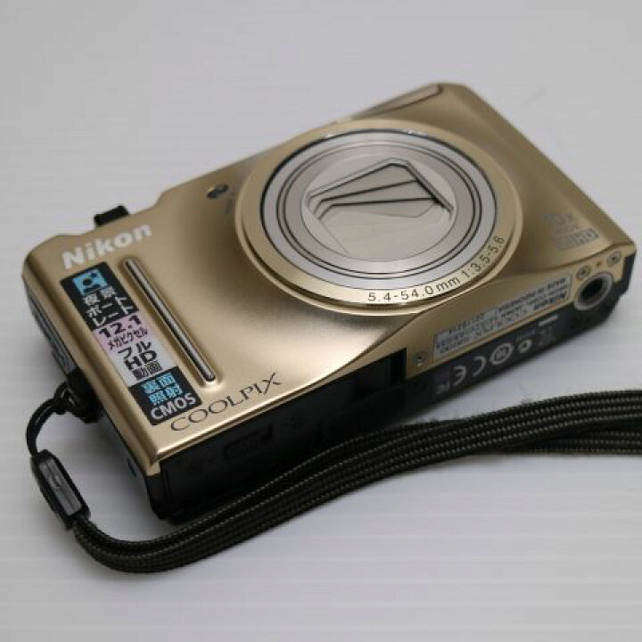 楽天市場】【中古】 新品同様 COOLPIX S8100 プレシャスゴールド 安心