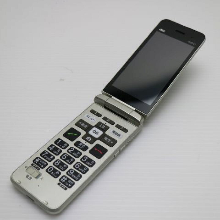 楽天市場】【中古】安心保証 超美品 KYF41 かんたんケータイ 