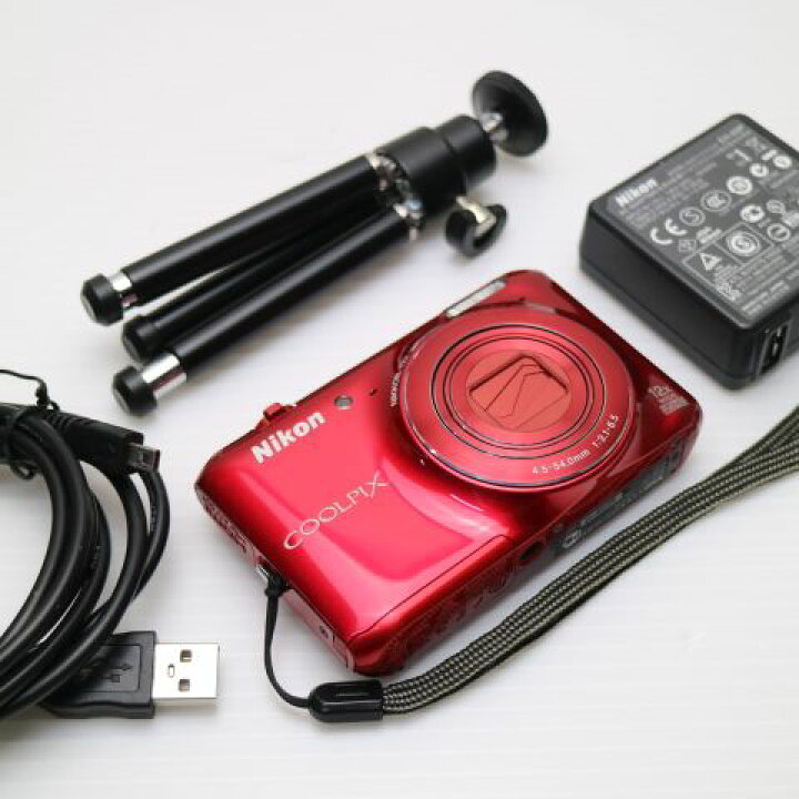 Nikon - Nikon COOLPIX S6400 グロッシーレッド 189001の通販 by 