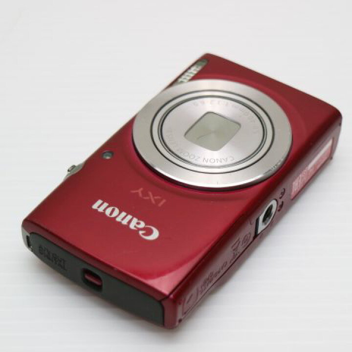 美品 IXY 180 レッド 即日発送 コンデジ Canon 本体 あすつく 土日祝 