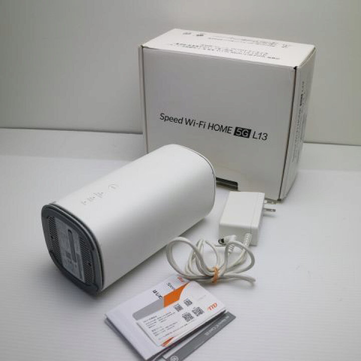 楽天市場】【中古】美品 Speed Wi-Fi HOME 5G L13 ZTR02 ホワイト AU 