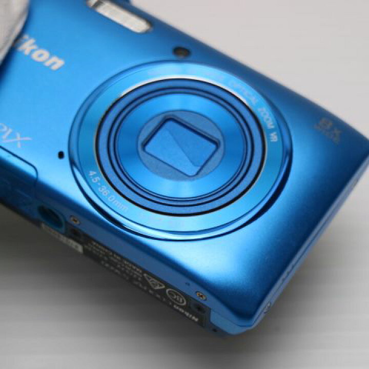 楽天市場】【中古】 超美品 COOLPIX S3600 コバルトブルー 安心保証 