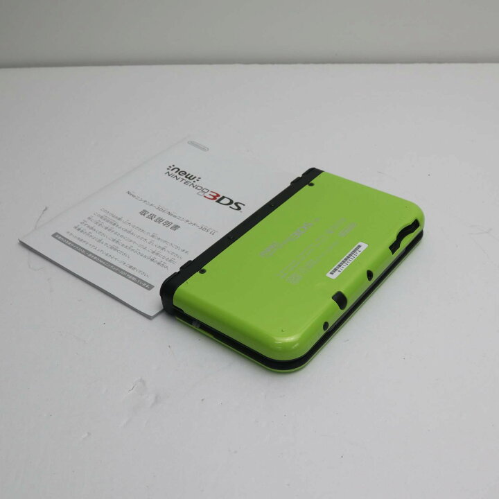 新品未使用 Newニンテンドー3DS LL ライム×ブラック本体 即日発送 game 