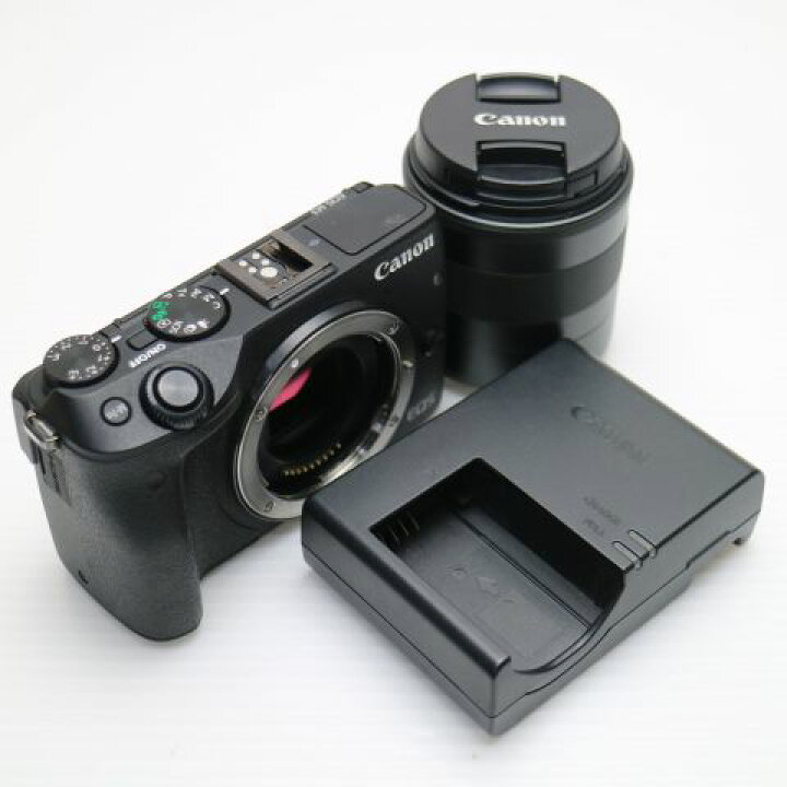 楽天市場】【中古】 超美品 EOS M3 レンズキット ブラック 安心保証 