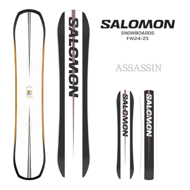 楽天市場】【新品未使用】24-25 SALOMON BOARD ASSASSIN 150cm 安心 