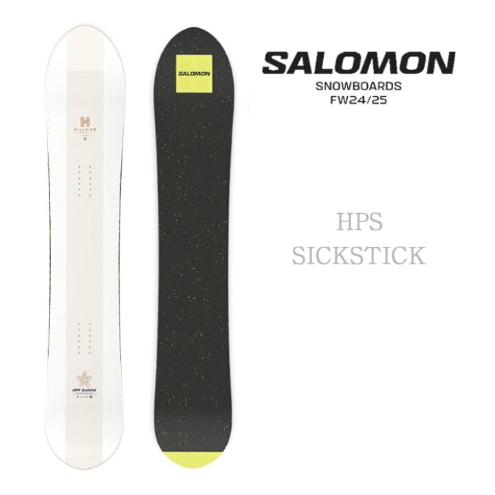 楽天市場】【新品未使用】24-25 SALOMON BOARD HPS - SICKSTICK 156cm 