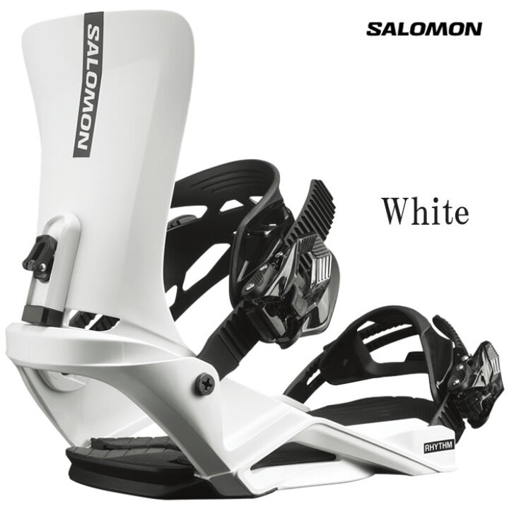 楽天市場】【新品未使用】22-23 SALOMON BINDING RHYTHM WHITE S 安心  