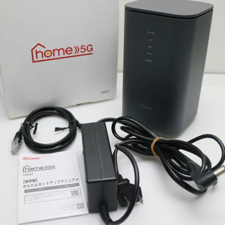 楽天市場】【中古】新品同様 HR02 home 5G ダークグレー DoCoMo 