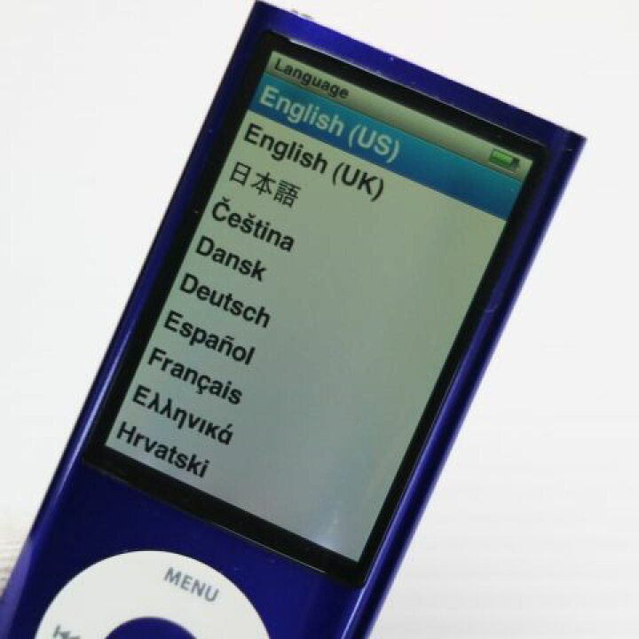 楽天市場】【中古】 美品 iPOD nano 第5世代 16GB パープル 安心保証 