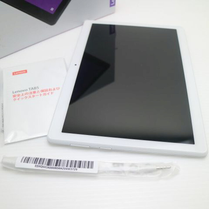 楽天市場】【中古】 新品同様 801LV Lenovo TAB5 ホワイト タブレット 