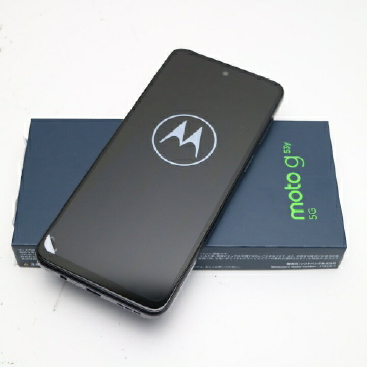 楽天市場】【新品未使用】 moto g53y 5G インクブラック SIMフリー 