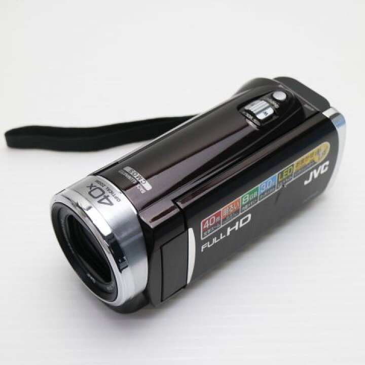 中古】JVCKENWOOD JVC ビデオカメラ EVERIO GZ-E225 内蔵メモリー 8GB  
