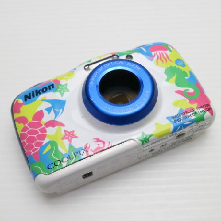 楽天市場】【中古】 美品 COOLPIX W100 マリン 安心保証 即日発送 