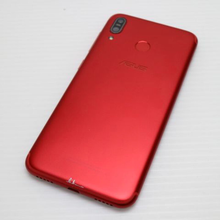 楽天市場】【中古】 新品同様 ZenFone Max (M1) レッド スマホ 本体 白 