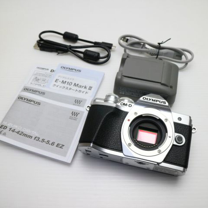 楽天市場】【中古】 新品同様 E-M10 Mark III ボディ シルバー 中古  