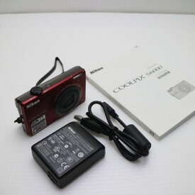 【中古】 良品中古 COOLPIX S6000 フラッシュレッド 安心保証 即日発送 Nikon デジカメ デジタルカメラ 本体 土日祝発送OK