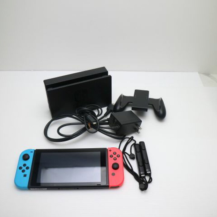 楽天市場】【中古】 美品 Nintendo Switch ネオンブルーネオンレッド 