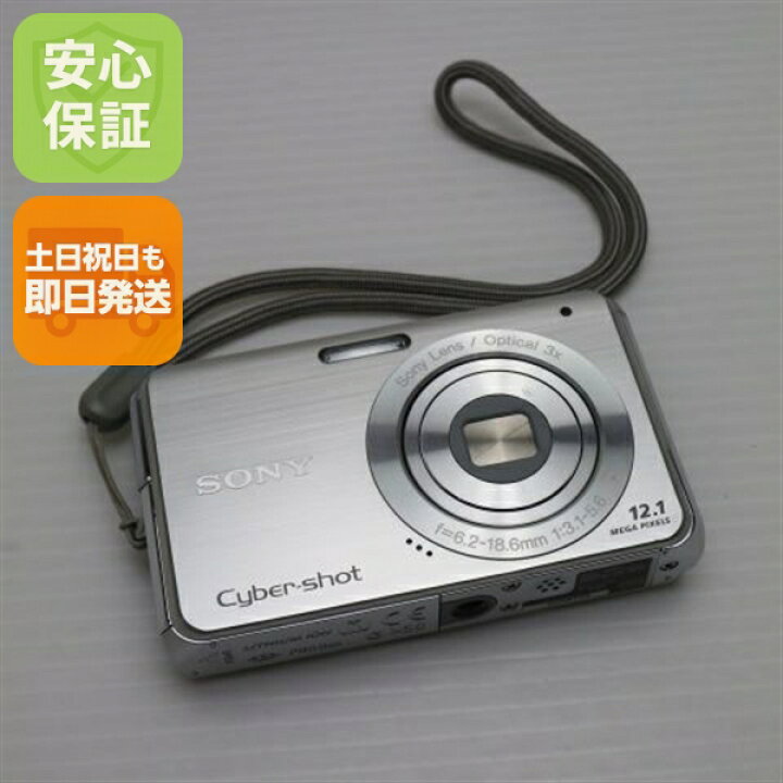 楽天市場】【中古】 超美品 Cyber-shot DSC-W190 シルバー 安心保証 