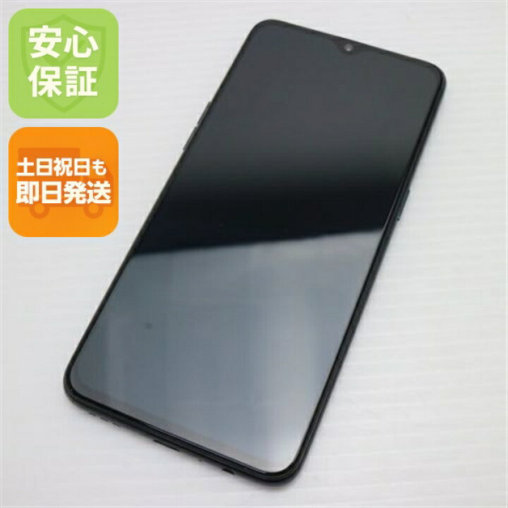 楽天市場】【中古】超美品 OPPO Reno A 128GB ブラック スマホ 白ロム 