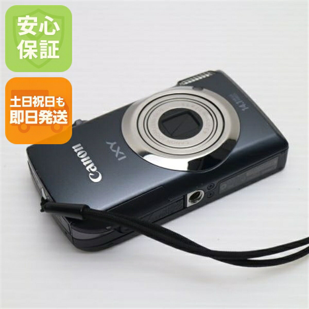中古】 Canon デジタルカメラ IXY (イクシ) DIGITAL 10 ブラック 