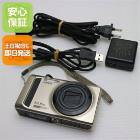 【中古】 新品同様 EX-ZR300 ゴールド 安心保証 即日発送 デジカメ CASIO デジタルカメラ 本体 土日祝発送OK