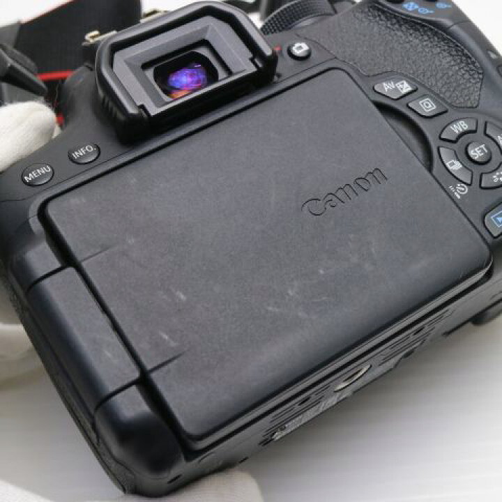 楽天市場】【中古】 超美品 EOS Kiss X8i ブラック 安心保証 即日発送 
