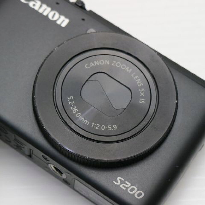 楽天市場】【中古】 美品 PowerShot S200 ブラック 安心保証 即日発送 