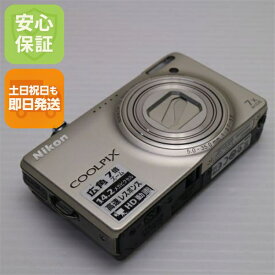 【中古】 中古 COOLPIX S6000 シャンパンシルバー 即日発送 Nikon デジカメ デジタルカメラ 本体 土日祝発送OK