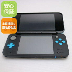 【中古】 美品 NEWニンテンドー2DS LL ブラック×ターコイズ 安心保証 即日発送 2DS NINTENDO 本体 土日祝発送OK