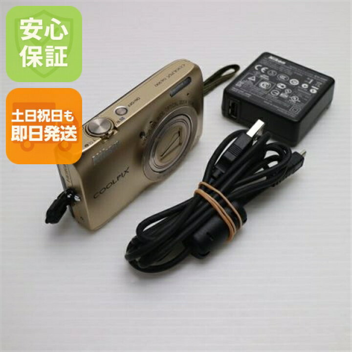楽天市場】【中古】 美品 COOLPIX S6300 エレガントゴールド 安心保証 