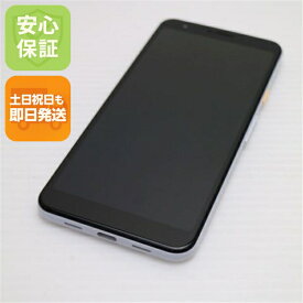 【中古】新品同様 SoftBank Google Pixel 3a 64GB クリアリーホワイト スマホ 中古土日祝発送 即日発送