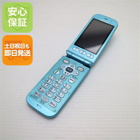 【中古】 良品中古 F-01G らくらくホン ベーシック4 ブルー 安心保証 即日発送 ガラケー DoCoMo 富士通 本体 白ロム 土日祝発送OK