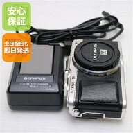 【中古】 美品 E-PL7 ボディ シルバー 安心保証 即日発送 ミラーレス一眼 OLYMPUS 本体 土日祝発送OK