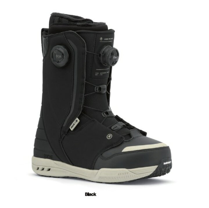 楽天市場】【新品未使用】25-26 RIDE BOOTS LASSO PRO WIDE BLACK M25  