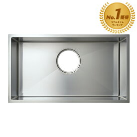 デイリーランキング1位獲得☆【オリジナルのキッチンシンク】ekrea Parts Eシンク スクエア（アンダータイプ）W760 アンダーシンク ステンレス ヘアライン仕上