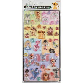 【正規品】【ディズニー・クラシック 】ディズニーボンボンドロップシール　クラシック ボンボンドロップシール ディズニー　BONBON DROP　ミニ　プチ　ワンポイント　文房具　雑貨　グッズ　かわいい