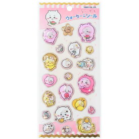 【正規品】【ちいかわウォーターinシール・ピンク】ちいかわ　ウォーターインシール　ちいかわウォーターinシール　water ボンボンドロップシール　ステッカー　ミニ　プチ　ワンポイント　文房具　雑貨　グッズ　かわいい