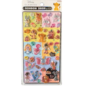 【正規品】送料無料【ディズニー・クラシック】ディズニー ボンボンドロップシール BONBON DROP　ステッカー　ミニ　プチ　ワンポイント　文房具　雑貨　グッズ　かわいい