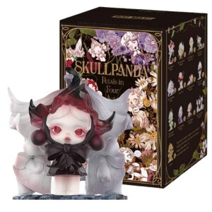 �y���K�i �ۏ؁E SKULLPANDA �Ԃт�l���V���[�Y�E1�s�[�X�z LABUBU ��Ԃ� �wSKULLPANDA �Ԃт�l���V���[�Y �ʂ�����݃y���_���g POP MART �|�b�v�}�[�g �L�[�z���_�[ �t�B�M���A �v���[���g �{�� 